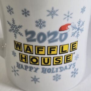 Tuxton Waffle House Christmas 2020 Edition Happy Holidays Diner Style Coffee Mug
